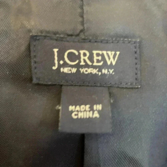 J.Crew Men Y2K Vintage Ludlow 100% Cashmere 2 Button Jacket Size 40R Blue FA EXC - Picture 6 of 12
